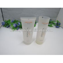 cosmetic soft tube,frost transparent clear tube
